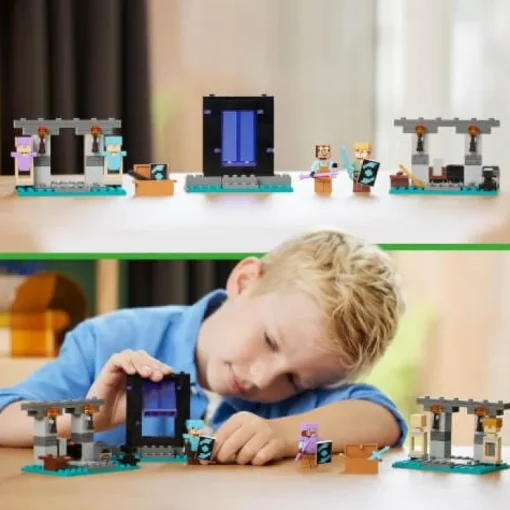 LEGO® Minecraft 21252 Die Waffenkammer | Teddy Toys Kinderwelt