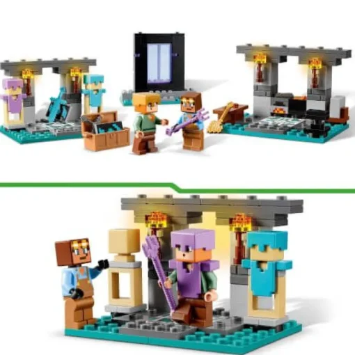 LEGO® Minecraft 21252 Die Waffenkammer | Teddy Toys Kinderwelt