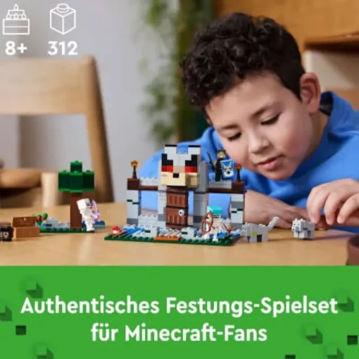 LEGO® Minecraft™ 21261 Die Wolfsfestung | Teddy Toys Kinderwelt