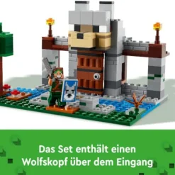 LEGO® Minecraft™ 21261 Die Wolfsfestung | Teddy Toys Kinderwelt
