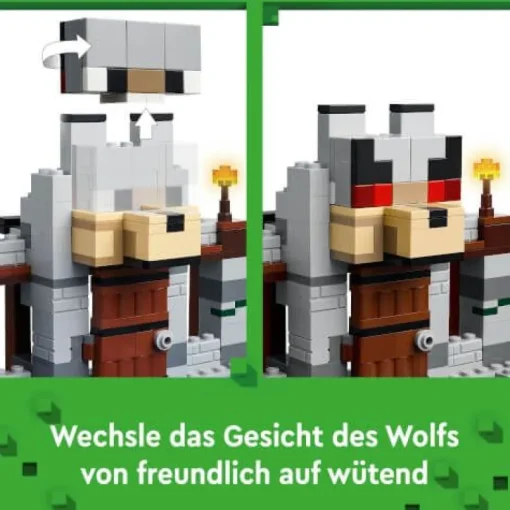 LEGO® Minecraft™ 21261 Die Wolfsfestung | Teddy Toys Kinderwelt