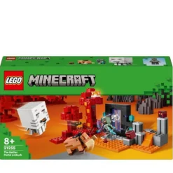 LEGO® Minecraft 21255 Hinterhalt am Netherportal | Teddy Toys Kinderwelt