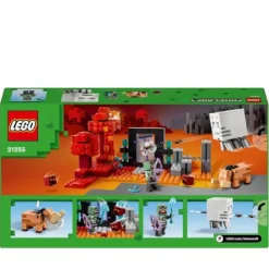 LEGO® Minecraft 21255 Hinterhalt am Netherportal | Teddy Toys Kinderwelt