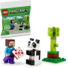 LEGO® Minecraft 30672 Steve mit Baby-Panda | Teddy Toys Kinderwelt