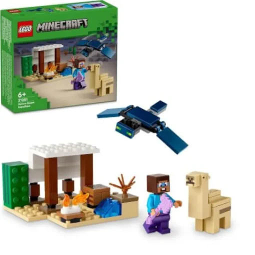 LEGO® Minecraft 21251 Steves Wüstenexpedition | Teddy Toys Kinderwelt
