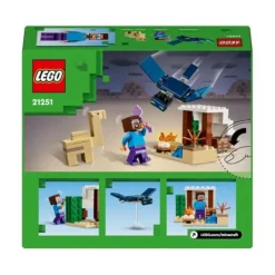 LEGO® Minecraft 21251 Steves Wüstenexpedition | Teddy Toys Kinderwelt