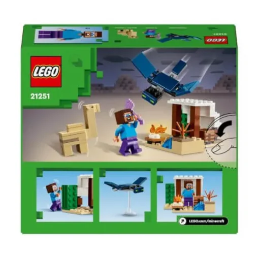 LEGO® Minecraft 21251 Steves Wüstenexpedition | Teddy Toys Kinderwelt