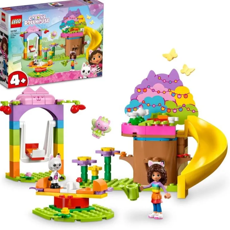 LEGO® New IP 2023 10787 Gabby´s Dollhouse Kitty Fees Gartenparty | Teddy Toys Kinderwelt