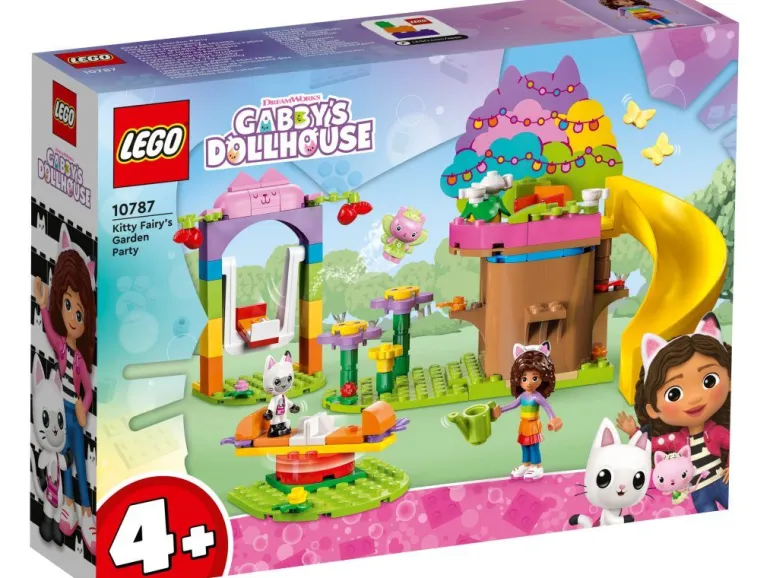 LEGO® New IP 2023 10787 Gabby´s Dollhouse Kitty Fees Gartenparty | Teddy Toys Kinderwelt