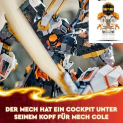 LEGO® NINJAGO® 71821 Coles Titandrachen-Mech | Teddy Toys Kinderwelt
