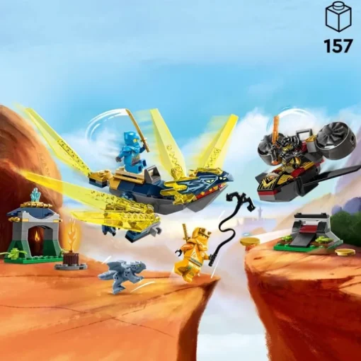 LEGO® Ninjago 71798 Duell zwischen Nya und Arins Babydrachen, sel | Teddy Toys Kinderwelt