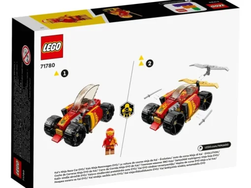 LEGO NINJAGO 71780 Kais Ninja-Rennwagen EVO | Teddy Toys Kinderwelt