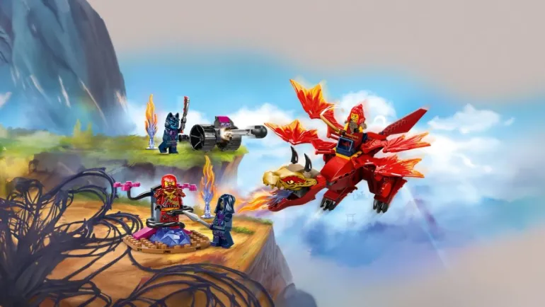 LEGO® Ninjago® 71815 Kais Quelldrachen-Duell, seltenes Set | Teddy Toys Kinderwelt