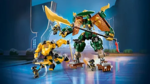 LEGO® NINJAGO 71794 Lloyds und Arins Training-Mechs | Teddy Toys Kinderwelt