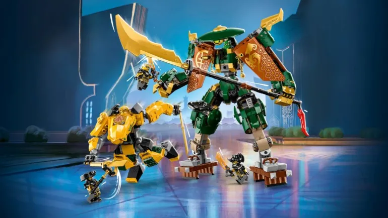 LEGO® NINJAGO 71794 Lloyds und Arins Training-Mechs | Teddy Toys Kinderwelt