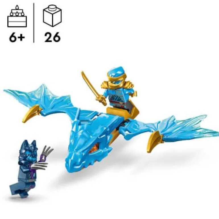 LEGO® Ninjago® 71802 Nyas Drachengleiter | Teddy Toys Kinderwelt
