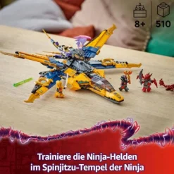 LEGO® NINJAGO® 71833 Ras und Arins Super-Sturmflieger | Teddy Toys Kinderwelt