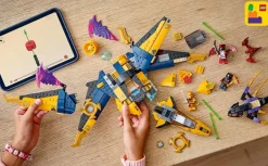 LEGO® NINJAGO® 71833 Ras und Arins Super-Sturmflieger | Teddy Toys Kinderwelt