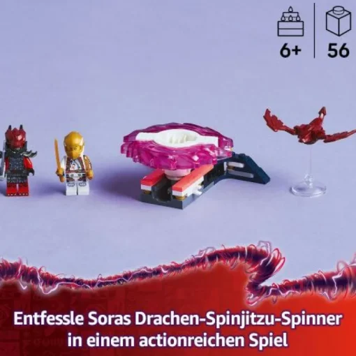 LEGO® NINJAGO® 71824 Soras Drachen-Spinjitzu-Spinner | Teddy Toys Kinderwelt