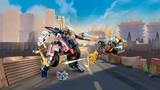 LEGO® NINJAGO 71792 Soras Mech-Bike | Teddy Toys Kinderwelt