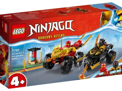 LEGO® NINJAGO 71789 Verfolgungsjagd mit Kais Flitzer und Ras‘ Mot | Teddy Toys Kinderwelt