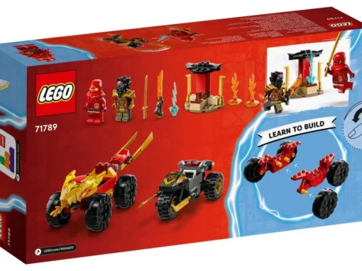 LEGO® NINJAGO 71789 Verfolgungsjagd mit Kais Flitzer und Ras‘ Mot | Teddy Toys Kinderwelt