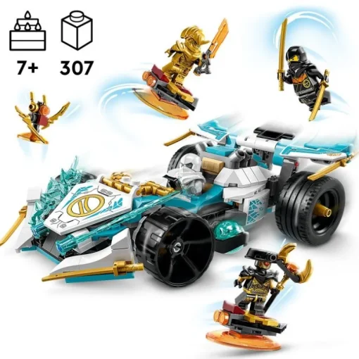 LEGO® NINJAGO 71791 Zanes Drachenpower-Spinjitzu-Rennwagen | Teddy Toys Kinderwelt
