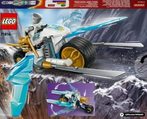 LEGO® NINJAGO® 71816 Zanes Eismotorrad | Teddy Toys Kinderwelt