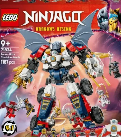 LEGO® NINJAGO® 71834 Zanes Ultra-Kombi-Mech | Teddy Toys Kinderwelt