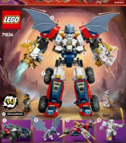 LEGO® NINJAGO® 71834 Zanes Ultra-Kombi-Mech | Teddy Toys Kinderwelt