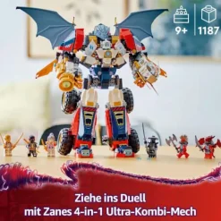 LEGO® NINJAGO® 71834 Zanes Ultra-Kombi-Mech | Teddy Toys Kinderwelt
