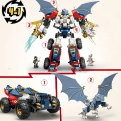 LEGO® NINJAGO® 71834 Zanes Ultra-Kombi-Mech | Teddy Toys Kinderwelt