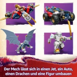 LEGO® NINJAGO® 71834 Zanes Ultra-Kombi-Mech | Teddy Toys Kinderwelt