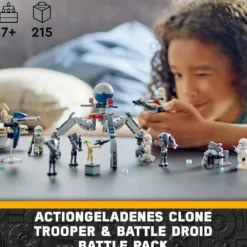 LEGO® Star Wars 75372 Clone Trooper™ & Battle Droid™ Battle Pack | Teddy Toys Kinderwelt