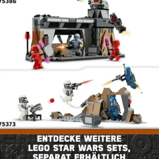 LEGO® Star Wars™ 75386 Duell zwischen Paz Vizsla™ und Moff Gideon | Teddy Toys Kinderwelt