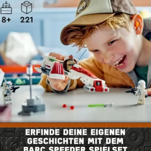 LEGO® Star Wars 75378 Flucht mit dem BARC Speeder | Teddy Toys Kinderwelt