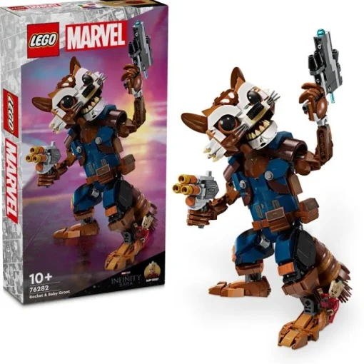 LEGO® Super Heroes Marvel - Rocket & Baby Groot | Teddy Toys Kinderwelt
