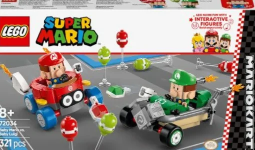 LEGO® Super Mario 72034 Baby Mario vs. Baby Luigi | Teddy Toys Kinderwelt