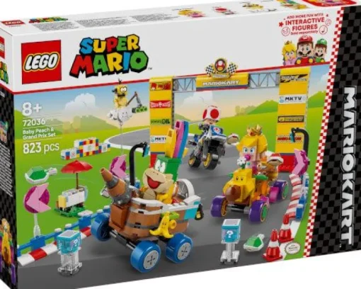 LEGO® Super Mario 72036 Baby Peach & Grand Prix-Set | Teddy Toys Kinderwelt