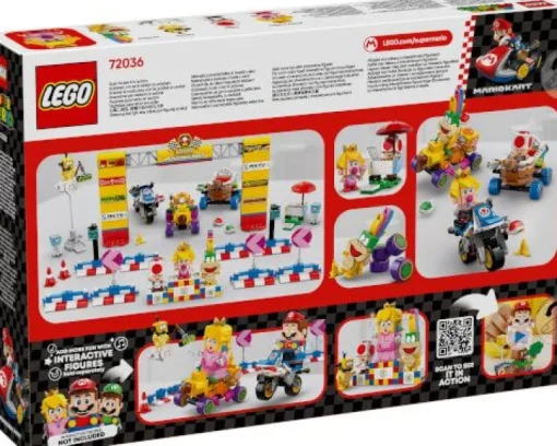 LEGO® Super Mario 72036 Baby Peach & Grand Prix-Set | Teddy Toys Kinderwelt