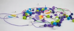 LENA® - Holzperlen Cupcake, blau | Teddy Toys Kinderwelt