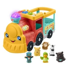 Little People Großer ABC Tierfreunde Zug zum Anschieben deutsche | Teddy Toys Kinderwelt