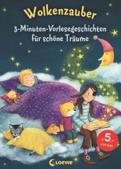 Loewe Verlag - Wolkenzauber 3-Min.-Vorlesegeschichten für schöne Träume | Teddy Toys Kinderwelt