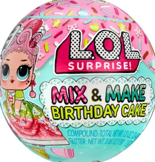 L.O.L. Surprise Mix & Make Birthday Cake Tots Asst in PDQ | Teddy Toys Kinderwelt