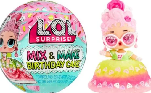 L.O.L. Surprise Mix & Make Birthday Cake Tots Asst in PDQ | Teddy Toys Kinderwelt