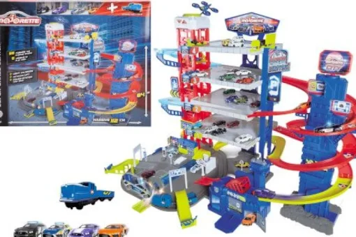 Majorette Super Chase Center+5 vehicles | Teddy Toys Kinderwelt