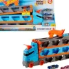 Mattel GVG37 Hot Wheels 2-in-1 Rennbahn Transporter | Teddy Toys Kinderwelt