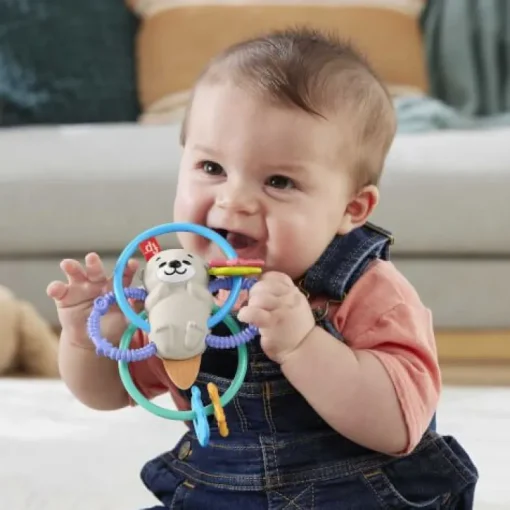 Mattel HJW12 Fisher-Price Otter Greif- und Beißring | Teddy Toys Kinderwelt