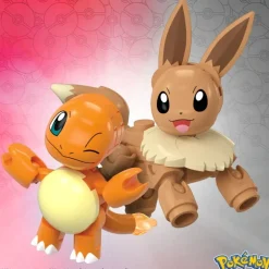 MEGA Pokémon 2er Pokéball Set - Evoli und Glumanda | Teddy Toys Kinderwelt