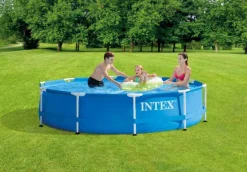 Metall Frame Pool-Set 305 x 76cm, inkl. Filterpumpe | Teddy Toys Kinderwelt